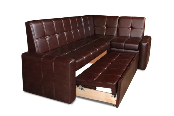 Кухонный угловой диван Йоркер Люкс со спальным местом - Кухонные диваны