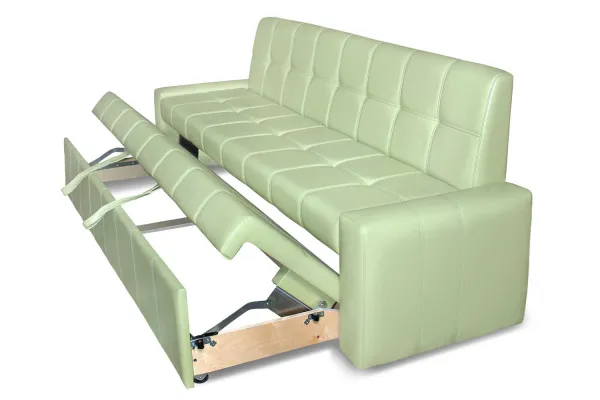 Кухонный прямой диван Йоркер Лайн со спальным местом - Кухонные диваны