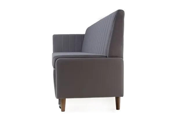 Кухонный прямой диван Веленг со спальным местом (высокий подлокотник) - Кухонные диваны