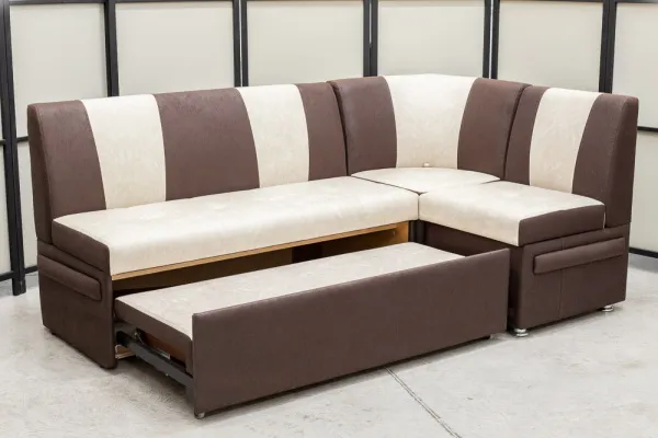 Кухонный угловой диван Толедо с переменным углом и спальным местом - Кухонные диваны