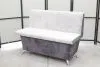 Кухонный прямой диван Граф-2 с ящиком (антивандальный) - Кухонные диваны