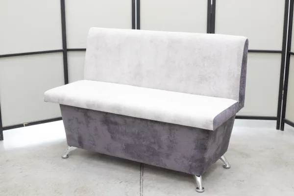 Кухонный прямой диван Граф-2 с ящиком (антивандальный) - Кухонные диваны