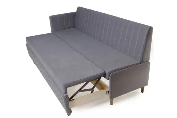 Кухонный прямой диван Веленг со спальным местом (высокий подлокотник) - Кухонные диваны