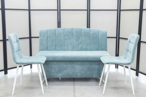 Диван, 2 стула (серия Альт ментол) - Кухонные наборы