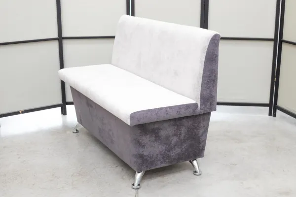 Кухонный прямой диван Граф-2 с ящиком (антивандальный) - Кухонные диваны