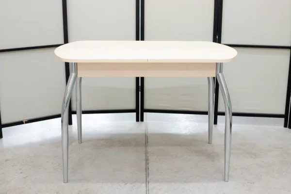 Стеклянный раскладной стол Гала-1 матовый (Портофино) - Кухонные столы