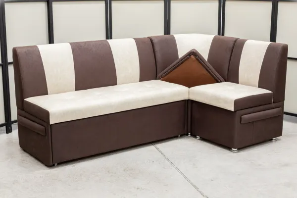 Кухонный угловой диван Толедо с переменным углом и спальным местом - Кухонные диваны