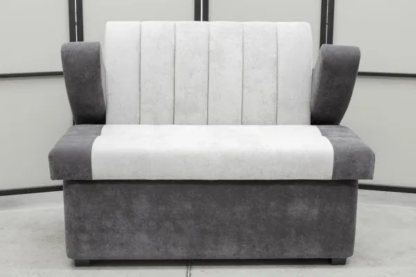 Кухонный прямой диван Алюр с ящиком (антивандальный) - Кухонные диваны