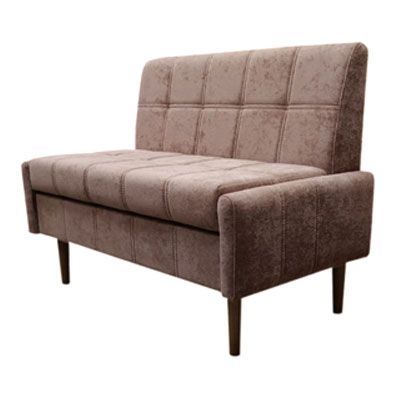 Кухонный прямой диван Авалон с ящиком - Кухонные диваны