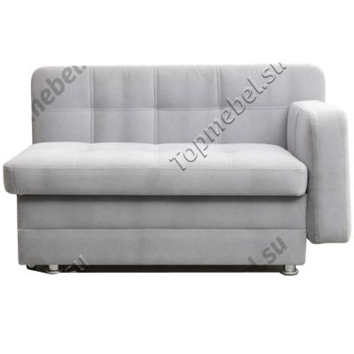 Кушетка Дели со спальным местом (флок) - Кухонные диваны