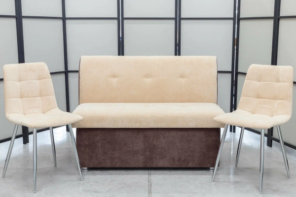 Кухонный диван Денвер с 2 стульями - Кухонные наборы