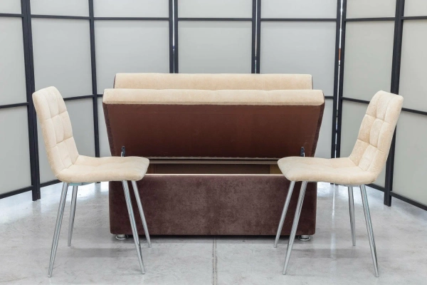 Кухонный диван Денвер с 2 стульями - Кухонные наборы