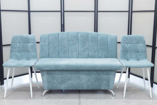 Диван, 2 стула (серия Альт ментол) - Кухонные наборыССС