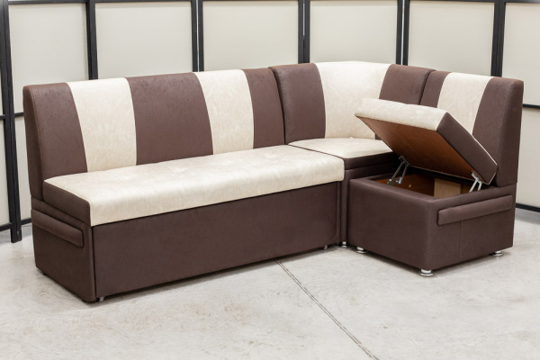 Кухонный угловой диван Толедо с переменным углом и спальным местом - Кухонные диваны