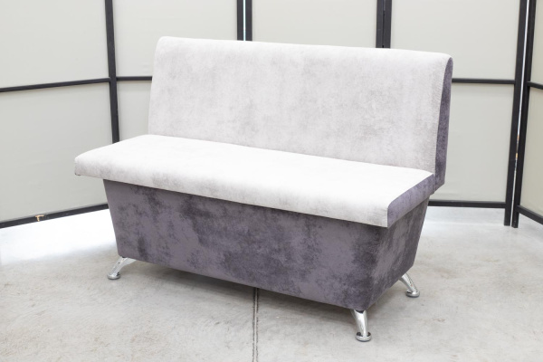 Кухонный прямой диван Граф-2 с ящиком (антивандальный) - Кухонные диваны