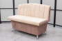 Кухонный прямой диван Альт с ящиком (антивандальный бежевый) - Кухонные диваны