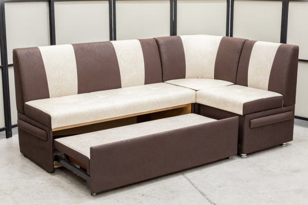 Кухонный угловой диван Толедо с переменным углом и спальным местом - Кухонные диваны