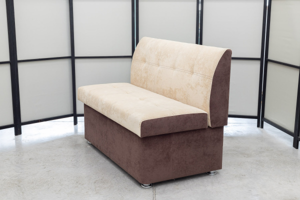 Кухонный прямой диван Денвер с ящиком (антивандальный) - Кухонные диваны