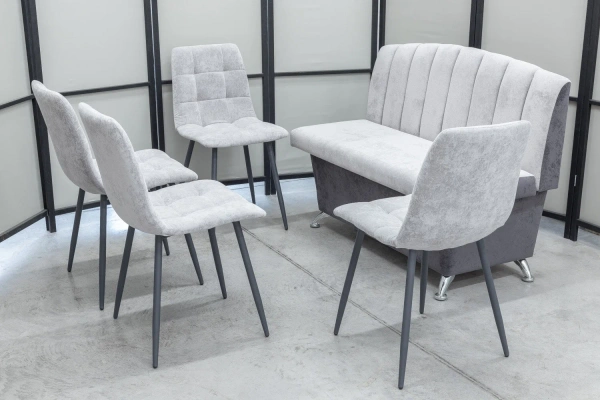 Кухонный диван Альт с 4 стульями - Кухонные наборыССС