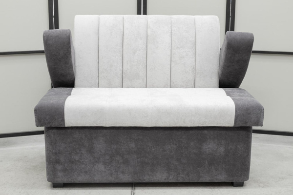 Кухонный прямой диван Алюр с ящиком (антивандальный) - Кухонные диваны