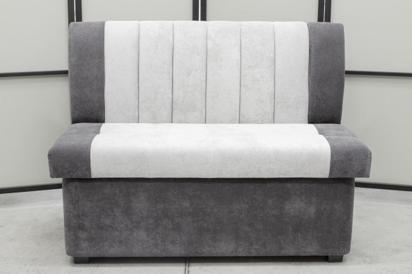 Кухонный прямой диван Алюр с ящиком (антивандальный) - Кухонные диваны