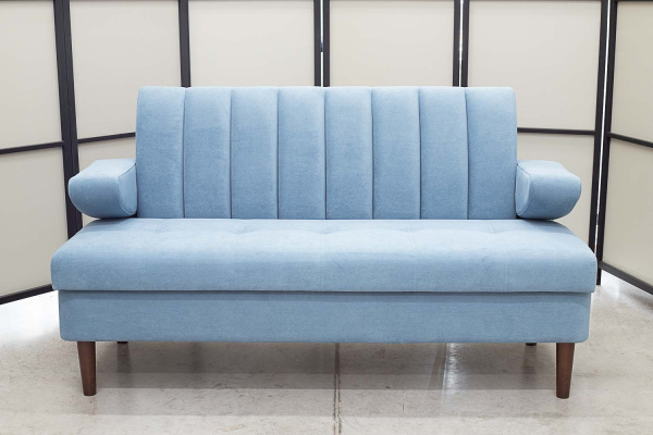 Кухонный прямой диван Алюр с ящиком на высоких ножках - Скамья на кухнюССС