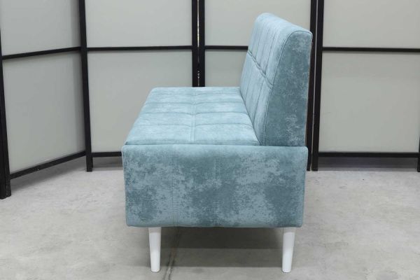 Кухонный прямой диван Авалон с ящиком (антивандальный) - Кухонные диваны