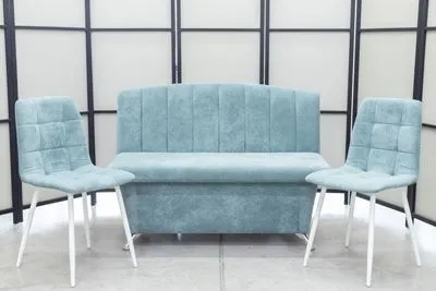 Диван, 2 стула (серия Альт ментол) - Кухонные наборы