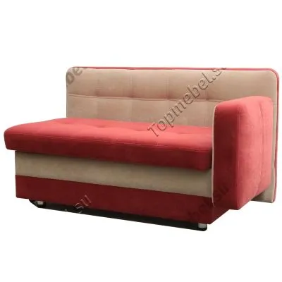 Кушетка Дели со спальным местом (велюр)